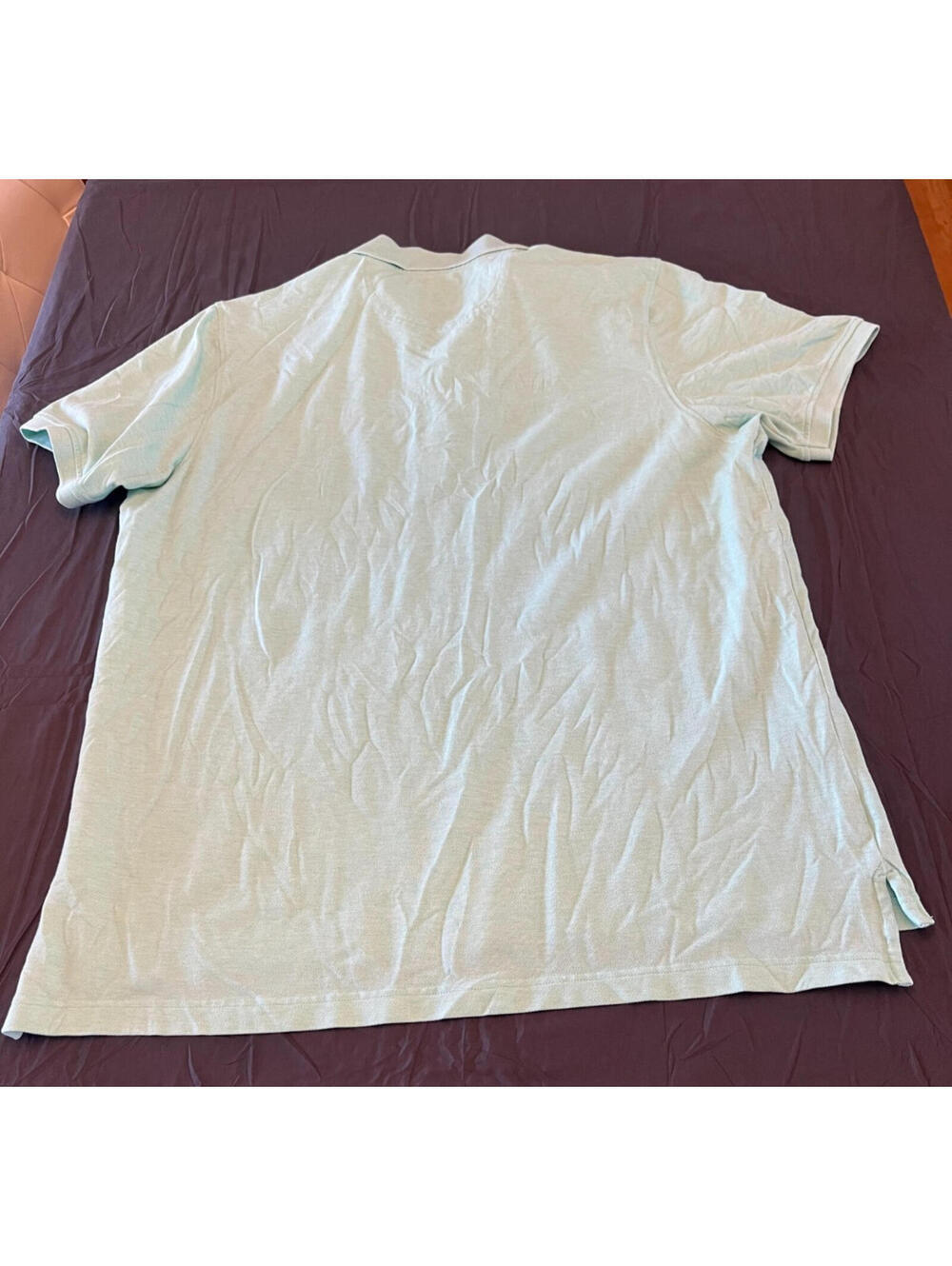 Brooks Brothers Mens XXL Original Fit Polo Shirt Mint Green Pink Logo - Picture 3 of 6